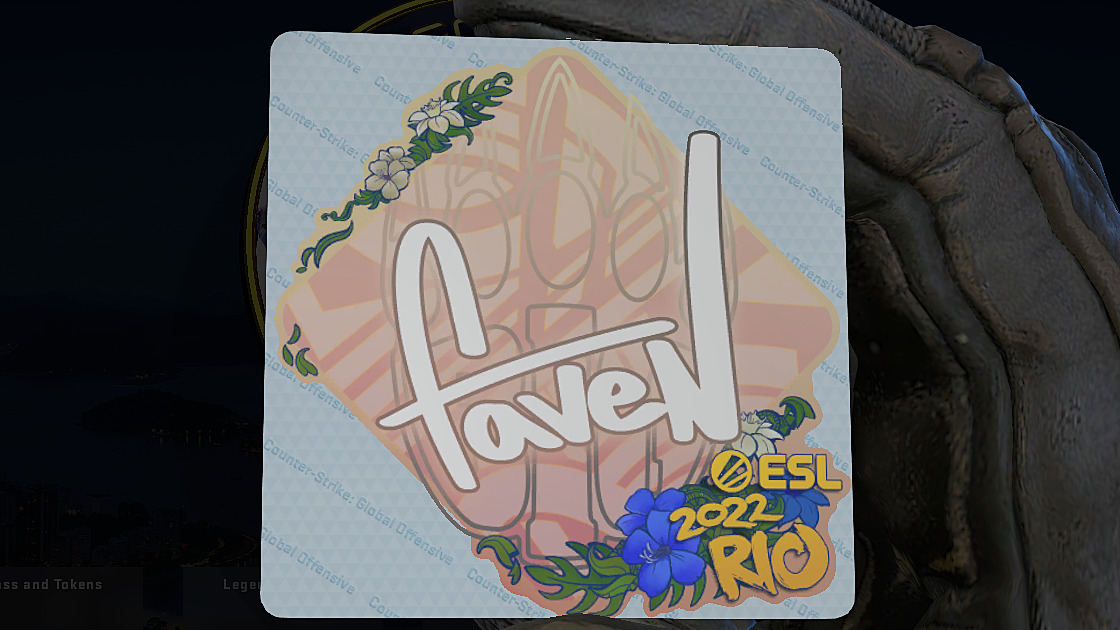 FaveN has one of most expensive stickers at Rio. All because of assumed ...