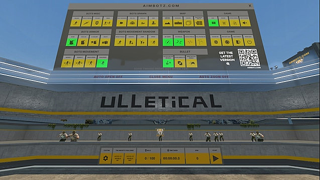 CS2 Training Map, Train aim, movement and reaction, Fully replayable