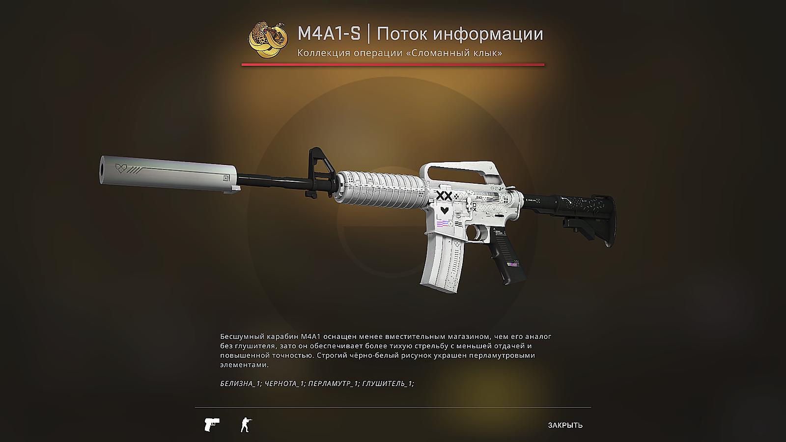 М4а1 поток. Белая m4a1 s. M4a1-s | поток информации. М4а1 белый скин.