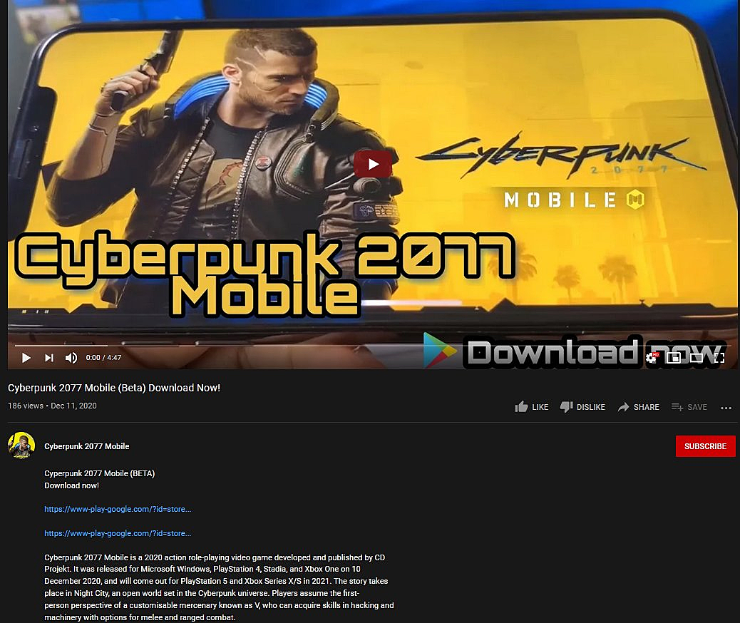 На Android появился вирус-вымогатель, который притворяется мобильной  версией Cyberpunk 2077 — Escorenews