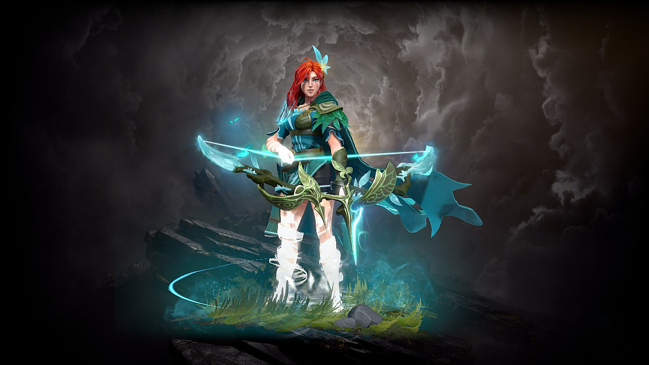 Dota 2 windranger wallpaper фото 69