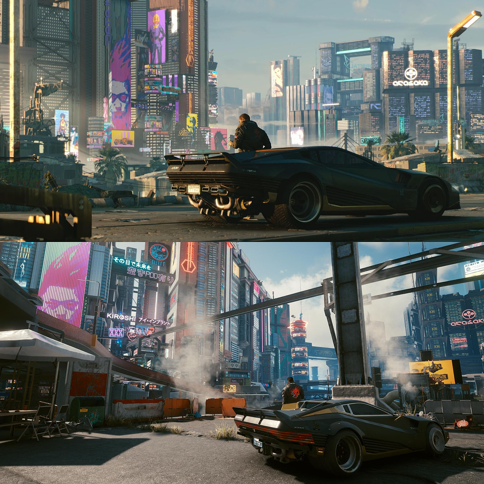 Ожидание vs реальность: фанаты Cyberpunk 2077 воссоздали сцены из трейлеров  внутри игры — Escorenews