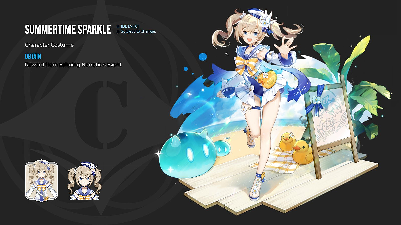Barbara summer skin