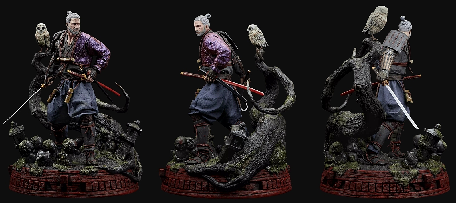 The witcher 3 geralt figure фото 51