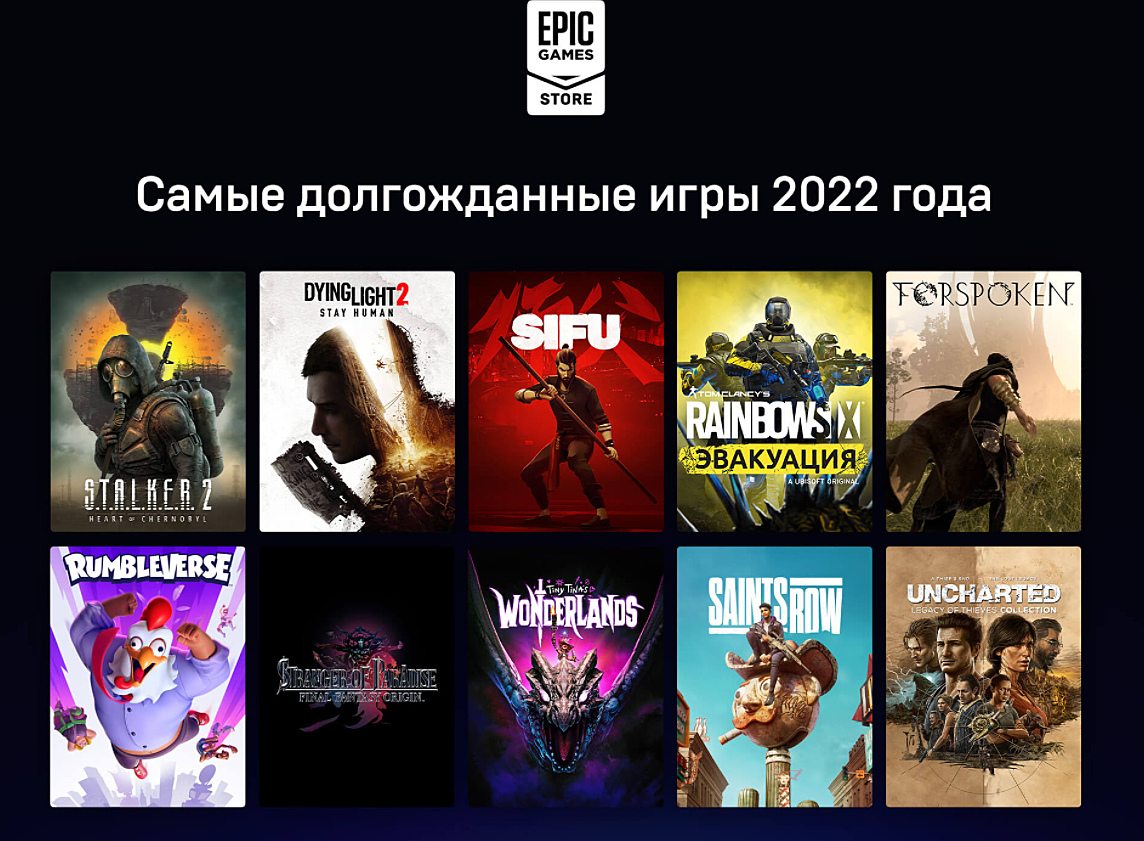 34 миллиона новых пользователей. Epic Games поделилась успехами магазина за  2021 год — Escorenews