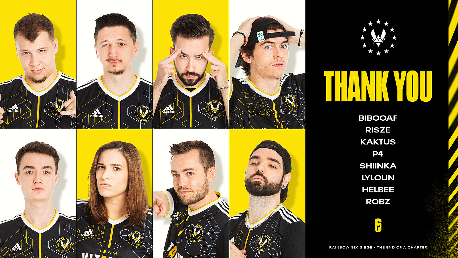 Team Vitality покинула Rainbow Six Siege. Она была одной из старейших в  дисциплине — Escorenews