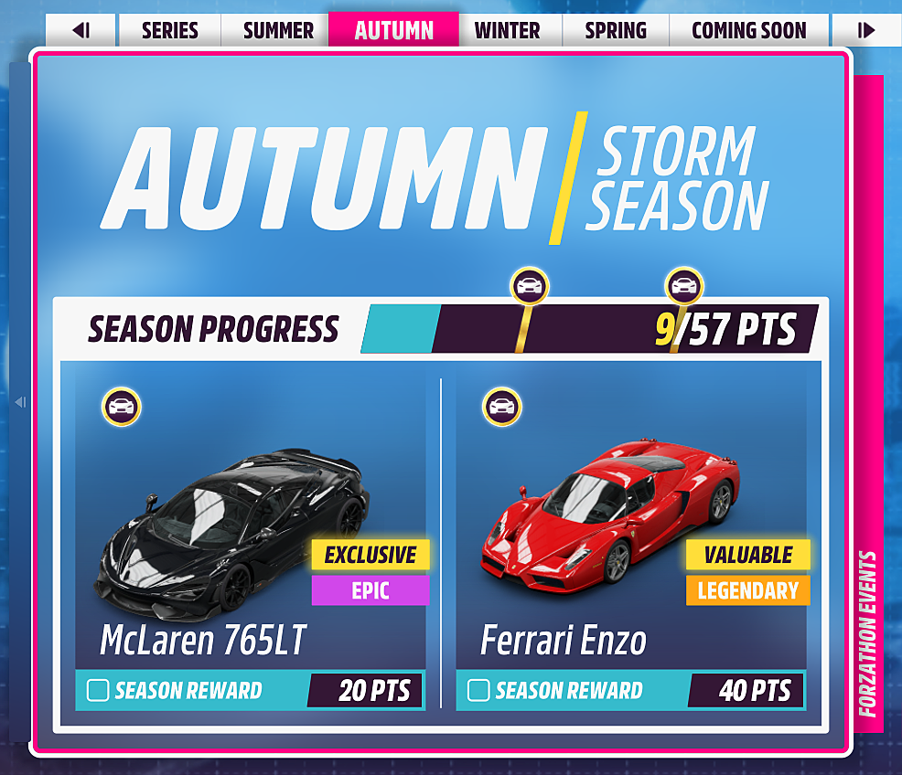 Series 6 of Forza Horizon 5 adds more activities and points