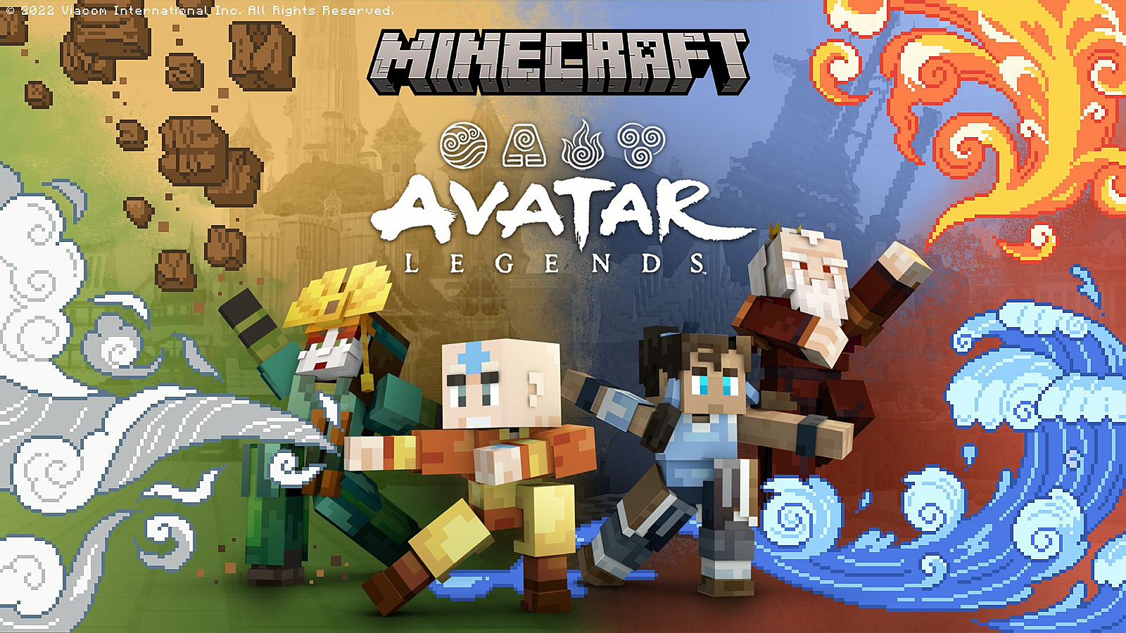 В Minecraft появится DLC в честь аниме-сериала «Аватар: Легенда об Аанге» —  Escorenews