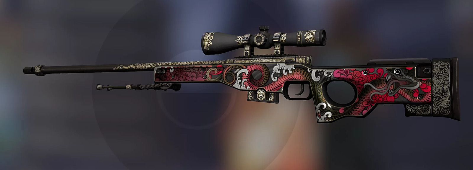 Awp dragon lore нарисовать