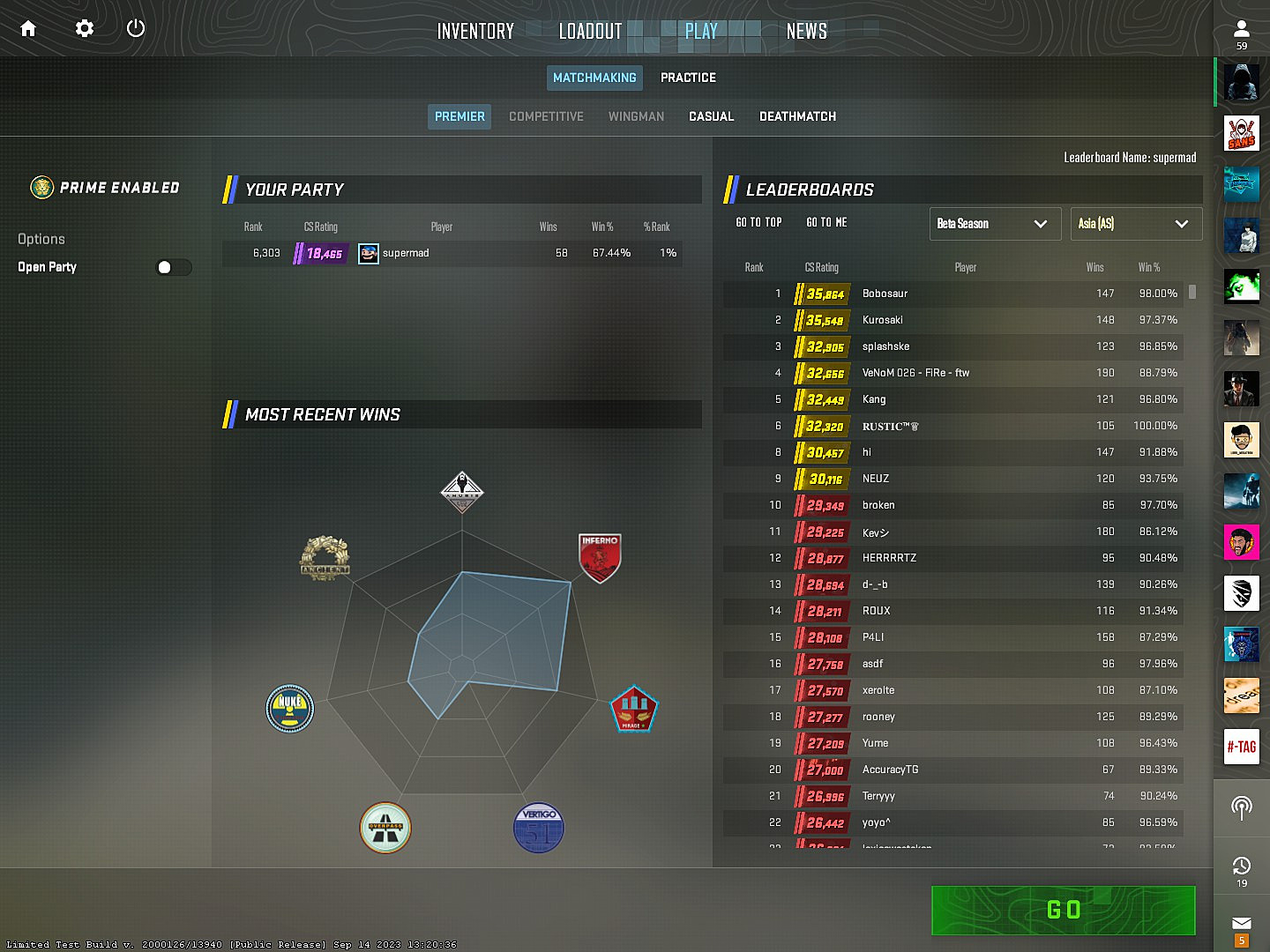 Counter-Strike cheaters are already taking over CS2's leaderboards