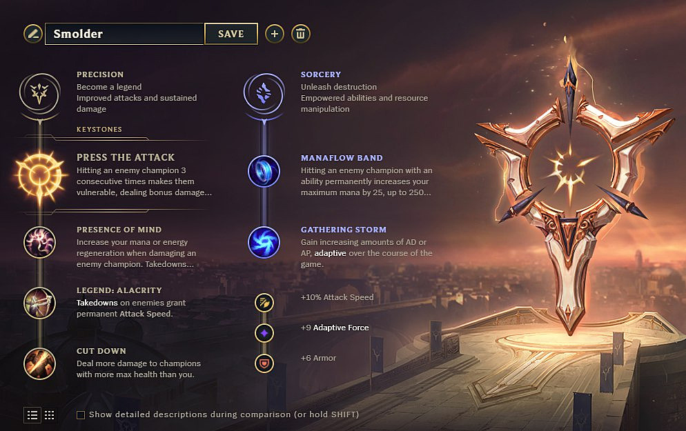 Smolder guide skill order, tips, best runes, items, counterpicks. How