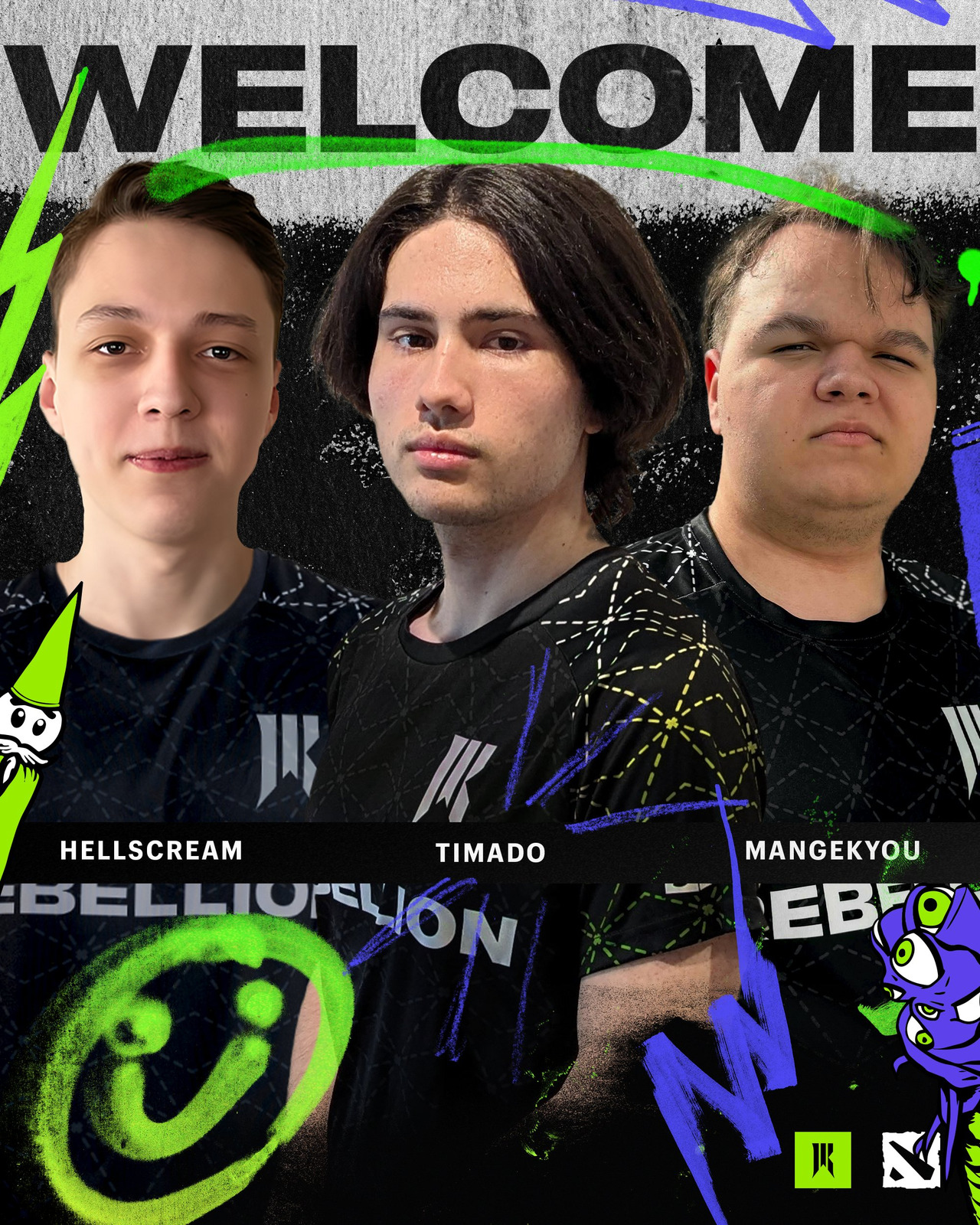 Shopify Rebellion reveals roster with Timado, without Arteezy and MinD ...
