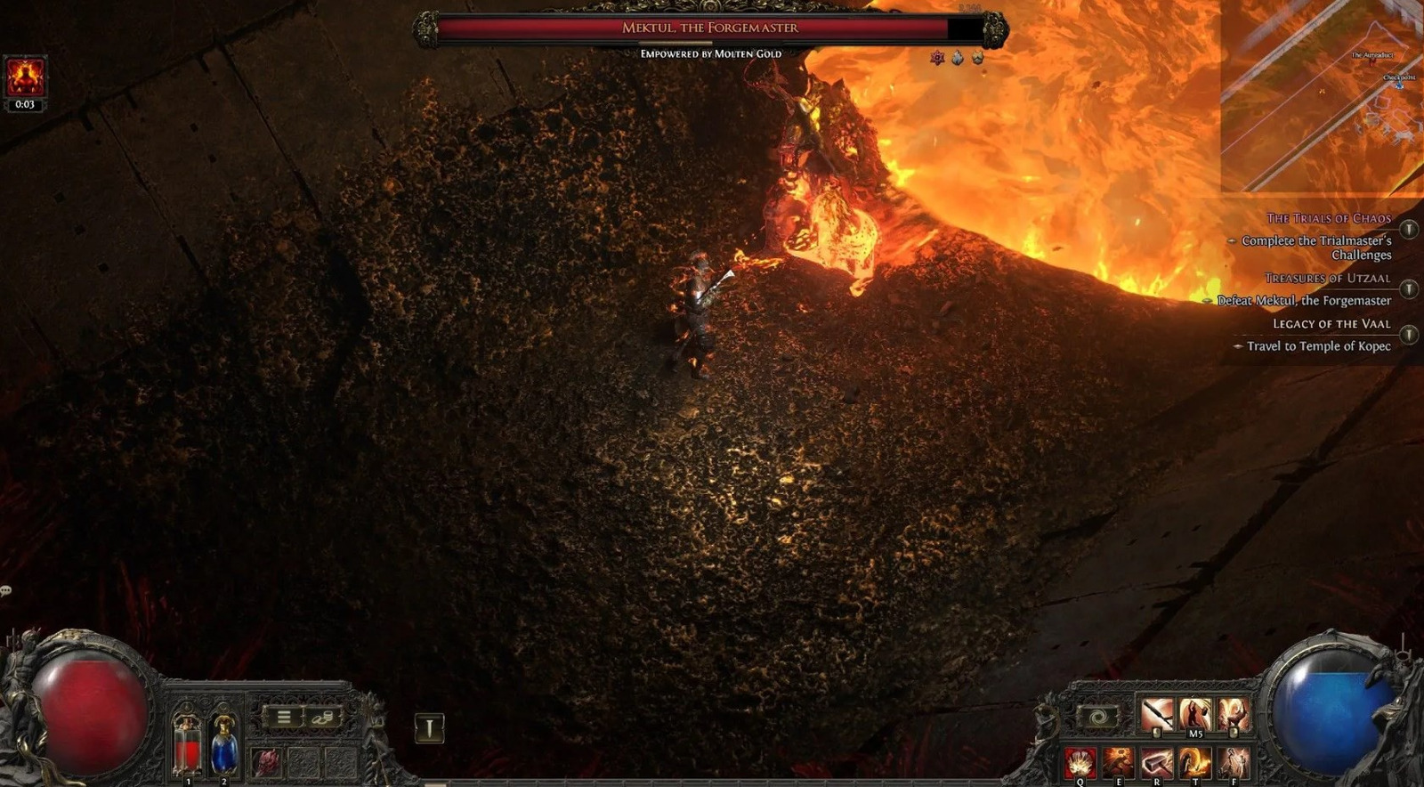 How to find Molten Vault in PoE 2. How to unlock bench in Treasures of Utzaal quest in