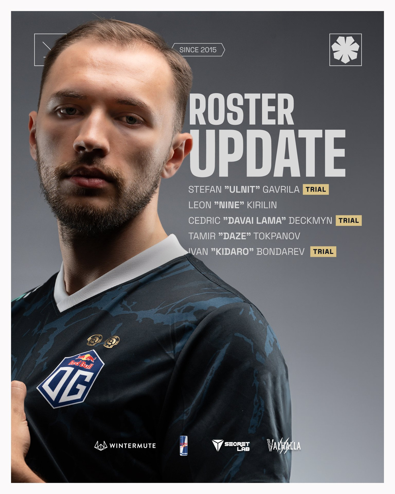 OG reveals new roster with Davai Lama and other players on trial —  Escorenews